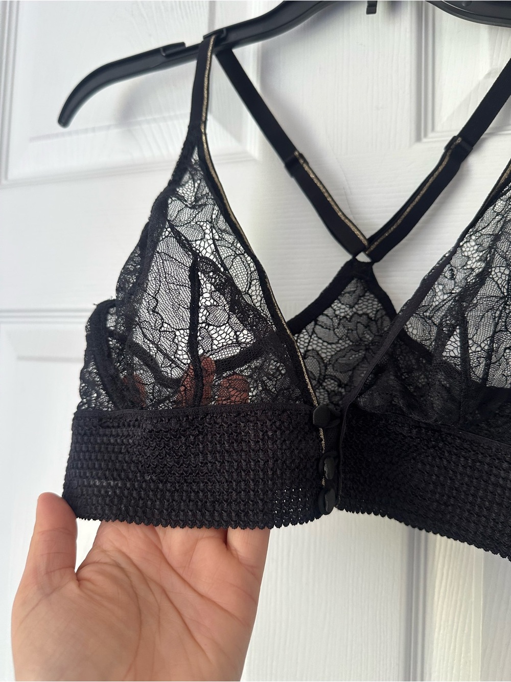 Simone Perele Afterwork Bralette Black Choose Size M NWOT